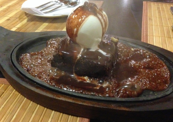 Sizzling Chocolate  Brownie at Sizzle Desi Thane